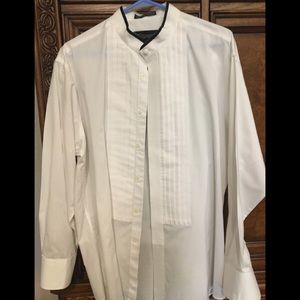 D’amante Tuxedo Shirt Large/ 32-33 sleeve